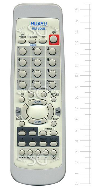 ����� �������������� ���������� ��� HITACHI universal RM-300B (������ ����  CLE-947) �������